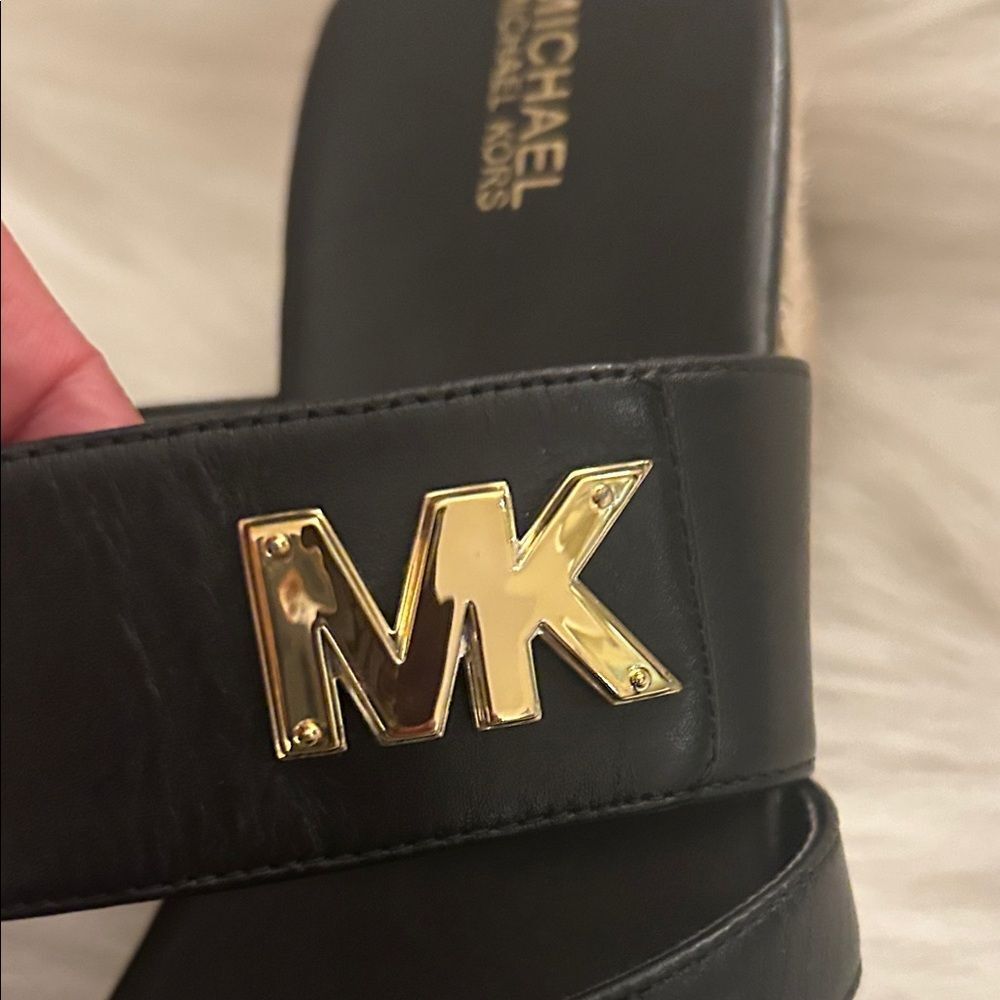 Michael Kors Jilly logo espadrilles sandals size 7 NEW! - Picture 6 of 6